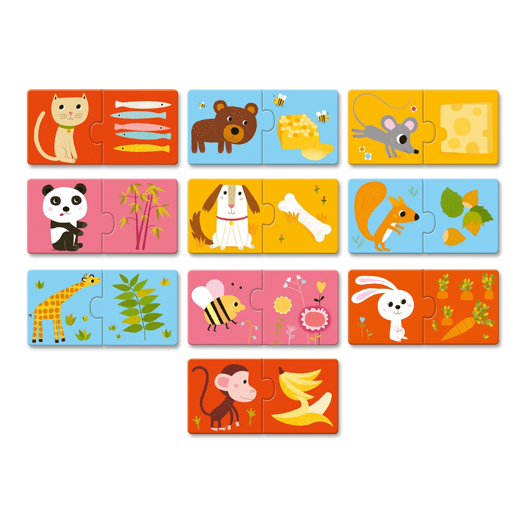Djeco Dinner's Ready Puzzle Duo by Djeco