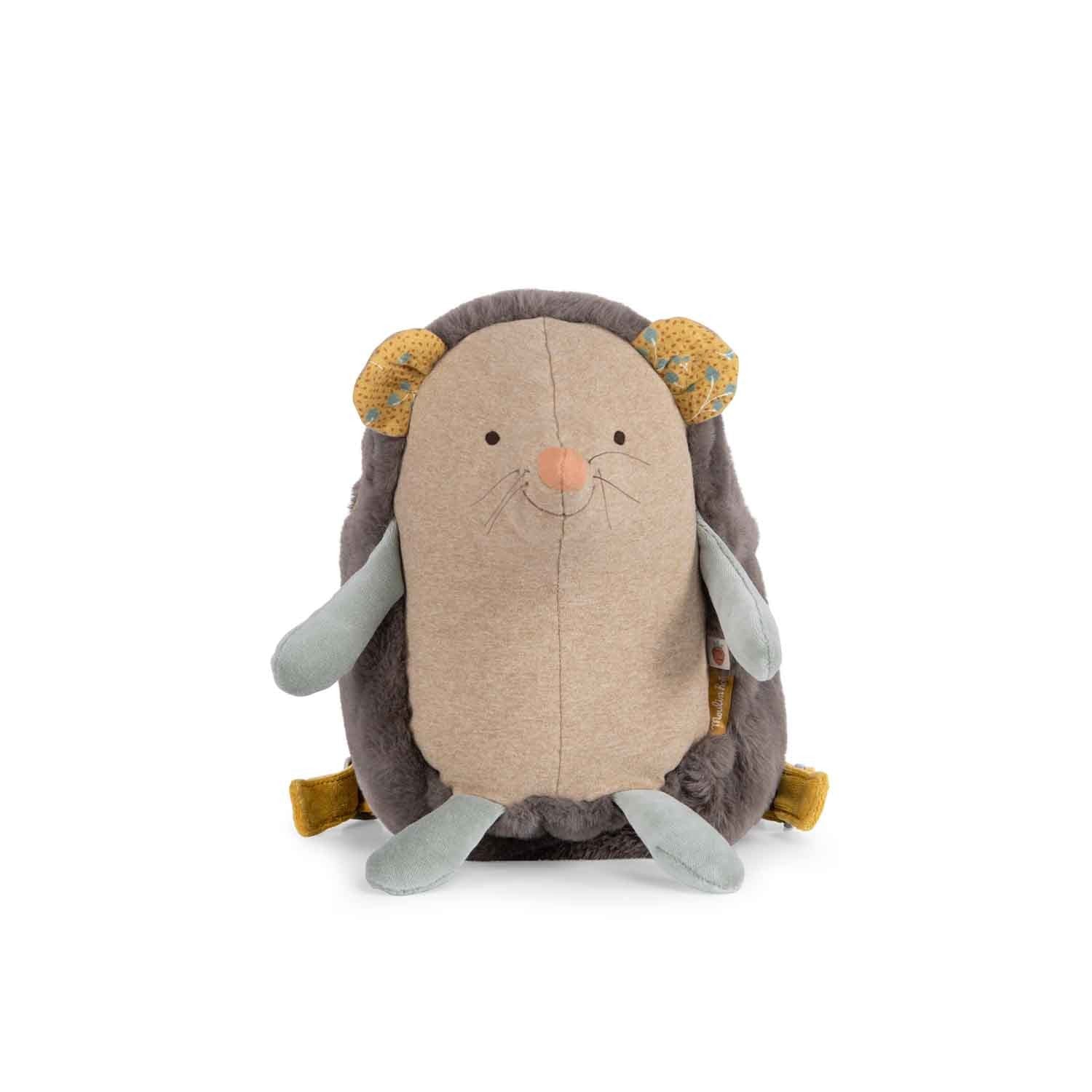 Moulin Roty Hedgehog backpack - Trois Petits Lapins