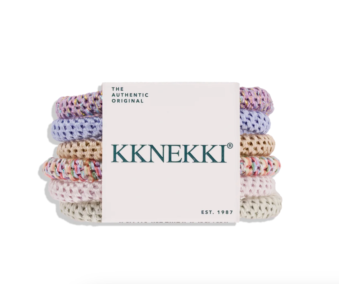 KKNEKKI Original Hair Ties Slim Bundle 17 • 6 Hair Ties