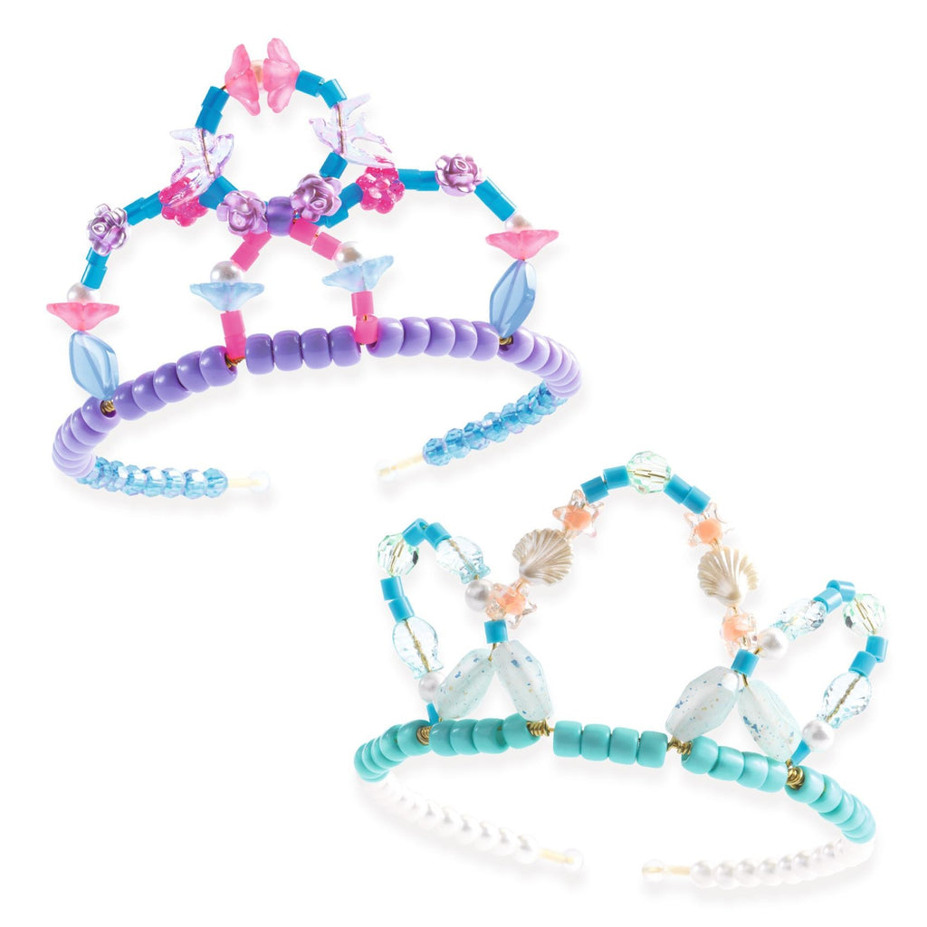 Djeco - Duo of Tiaras Beads craft kit