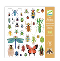 Djeco Microcosms Metallic Stickers