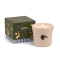 Paddywax Olive Embossed Ceramic Candle - Fig Olive Boxed