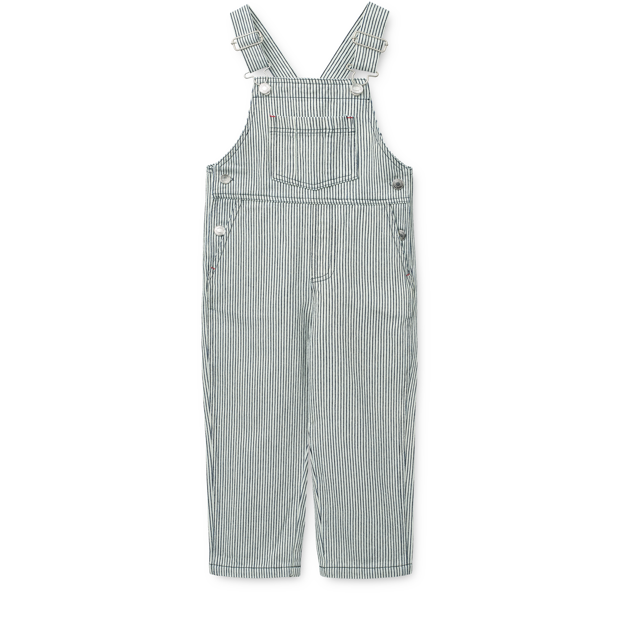 Liewood Delani Stripe Denim Dungarees