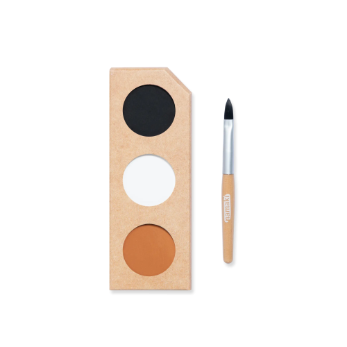 Namaki Face Painting Kit 3 Colours - Pumpkin & Skeleton
