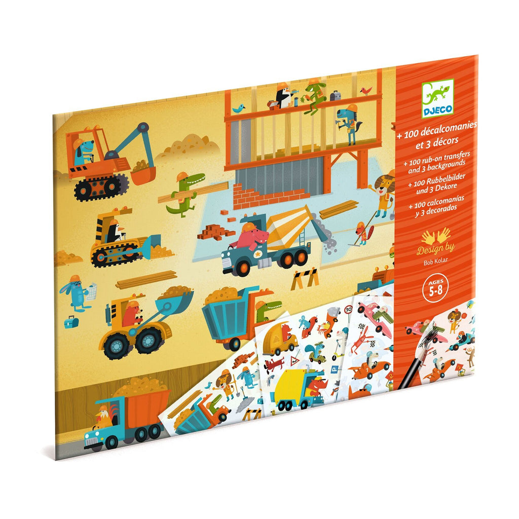 Djeco Decal Craft Set - Asphalt