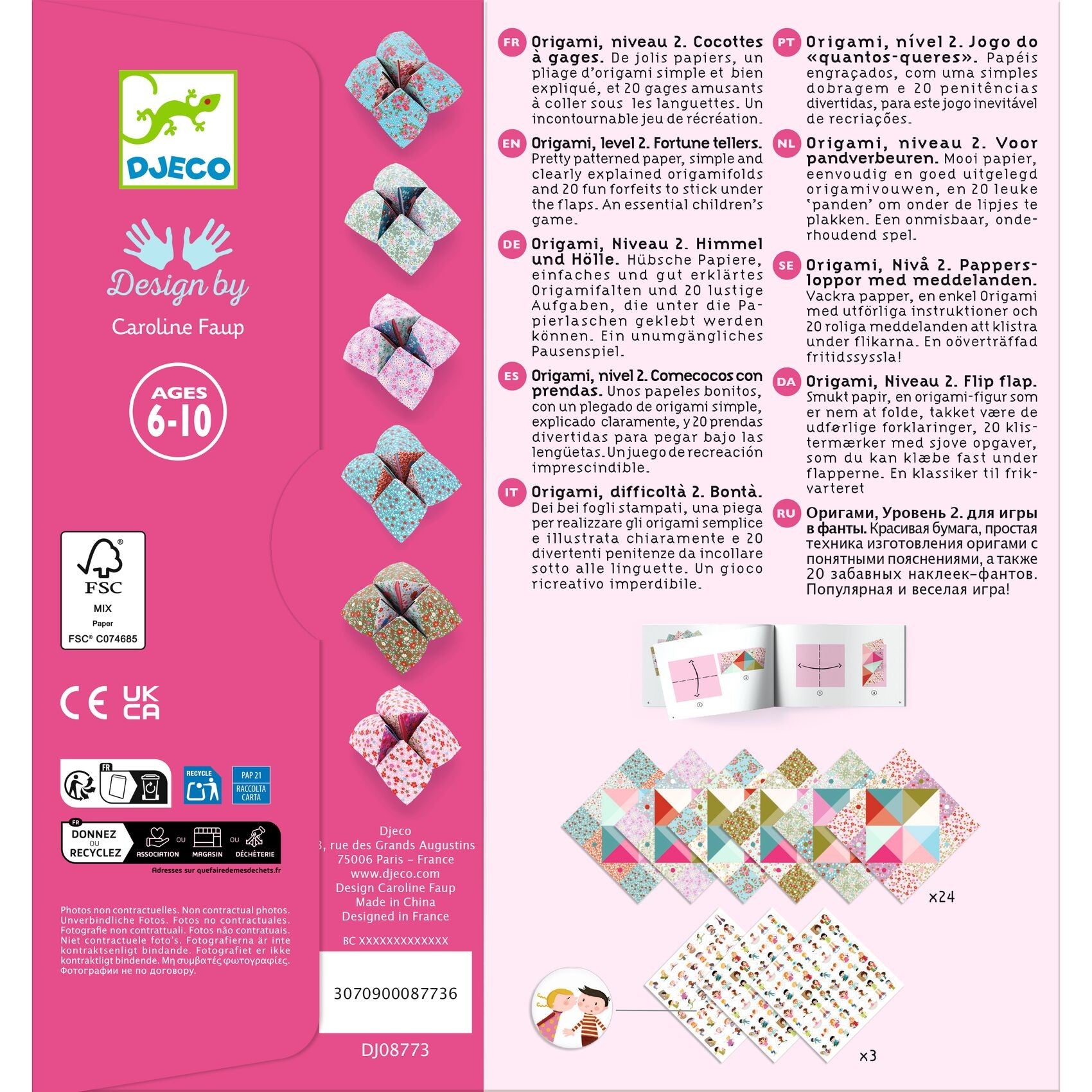 Djeco Fortune Tellers Origami