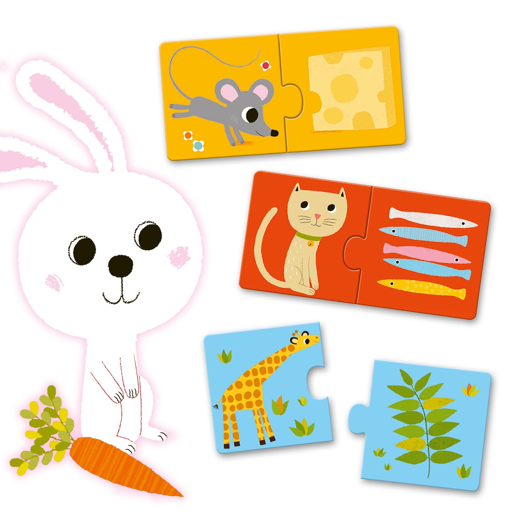 Djeco Dinner's Ready Puzzle Duo by Djeco