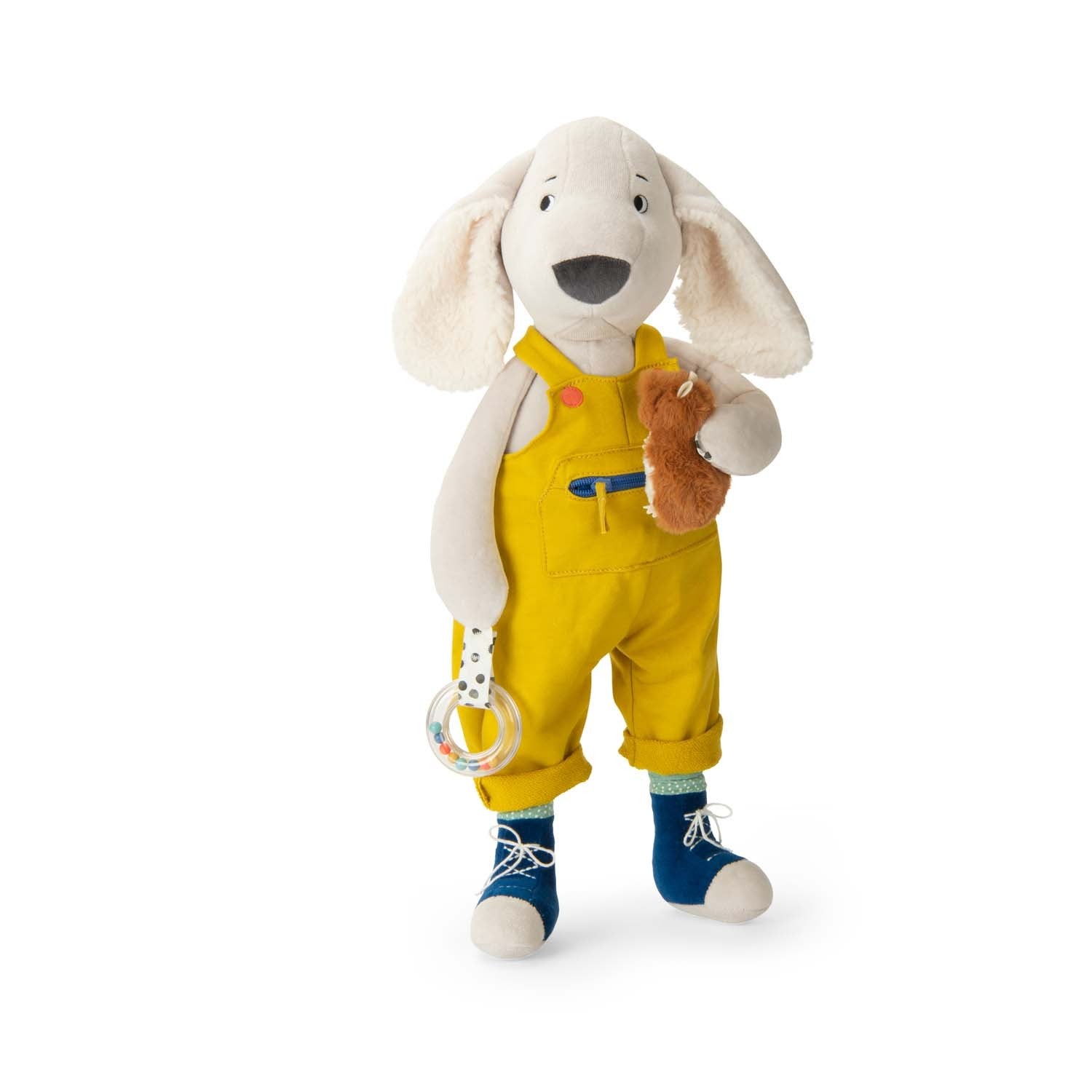 Moulin Roty Large activity dog - Puce & Pilou