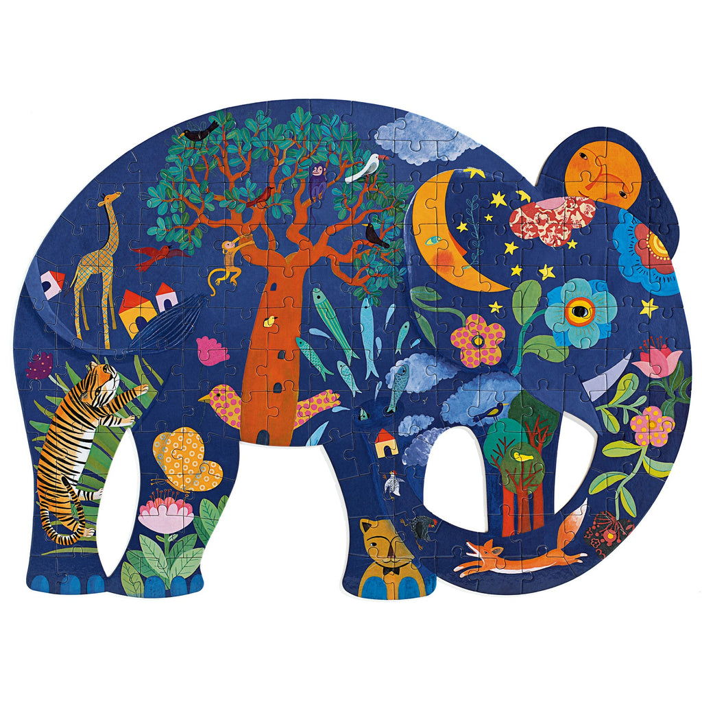 Djeco Elephant 150 Piece Puzz'Art Jigsaw