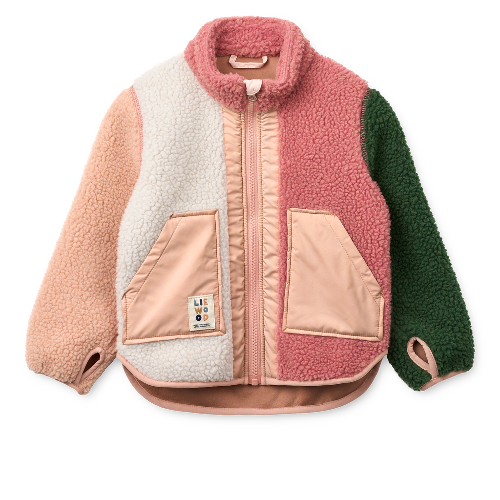 Liewood Noam Pile Jacket Dusty Rose