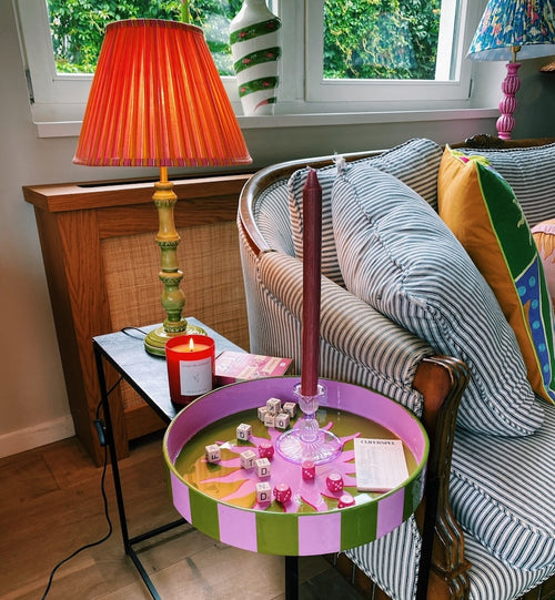 Anna + Nina - Lennon Lamp Stand Pink