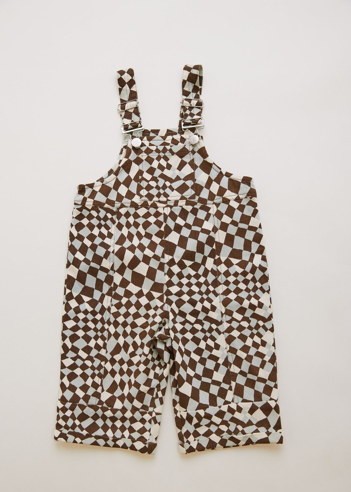 Claude & Co Blythe Warped Checkerboard Dungaree