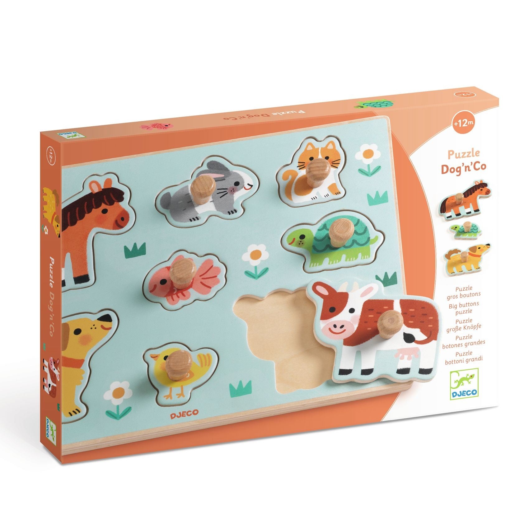 Djeco Dog and Co Puzzle