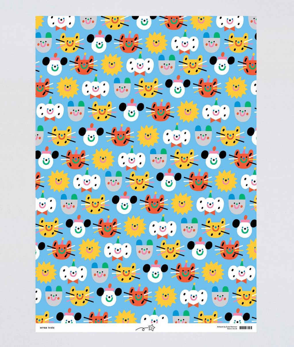 Wrap - Happy Friends Gift Wrap