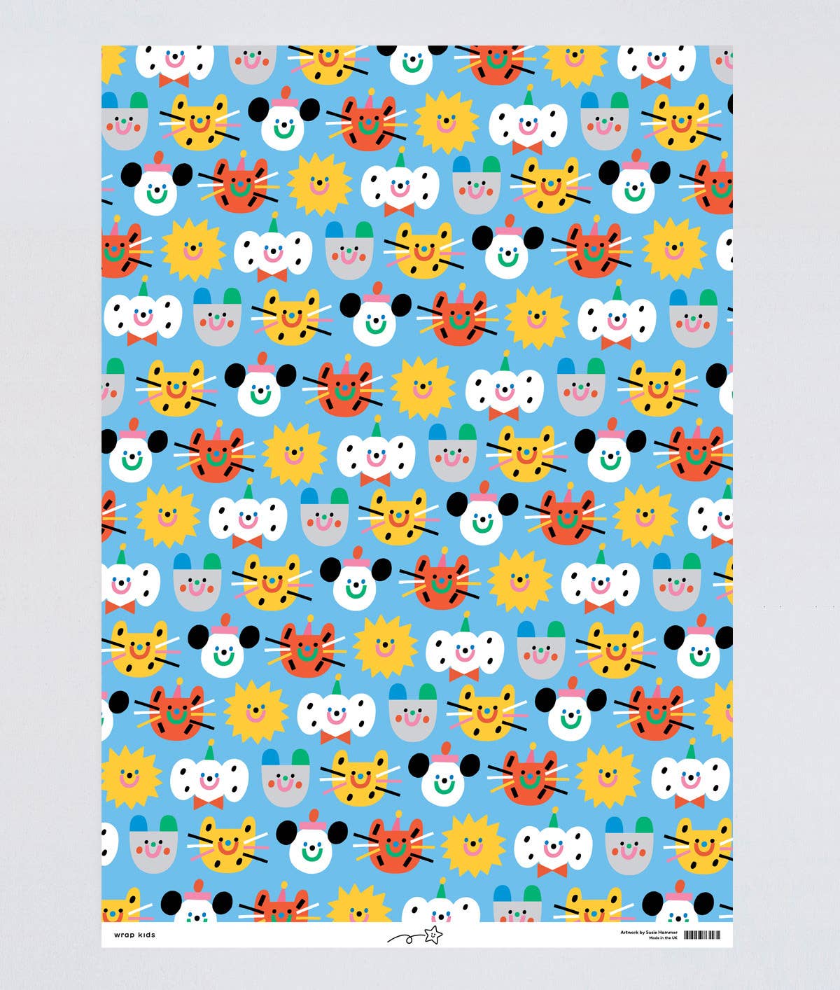 Wrap - Happy Friends Gift Wrap