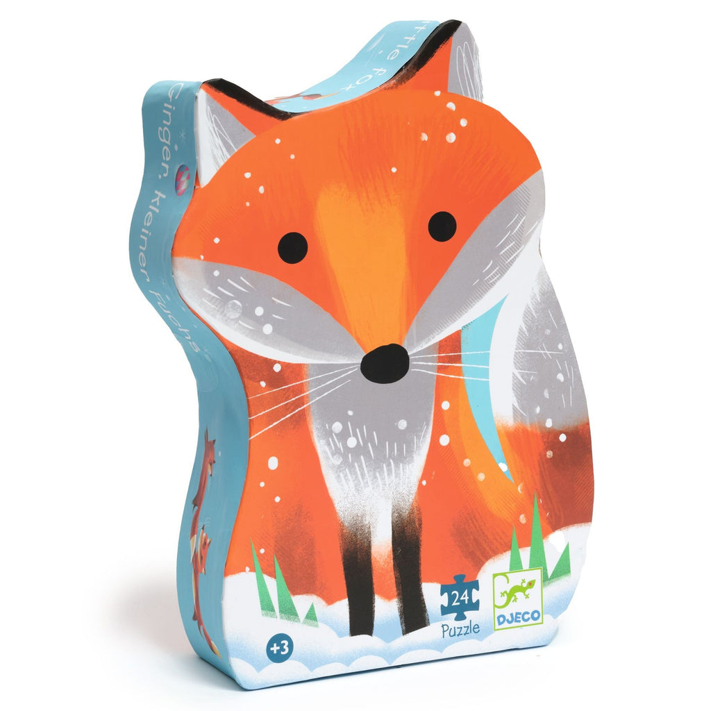 Djeco Ginger, Little Fox 24 Piece Silhouette Jigsaw Puzzle