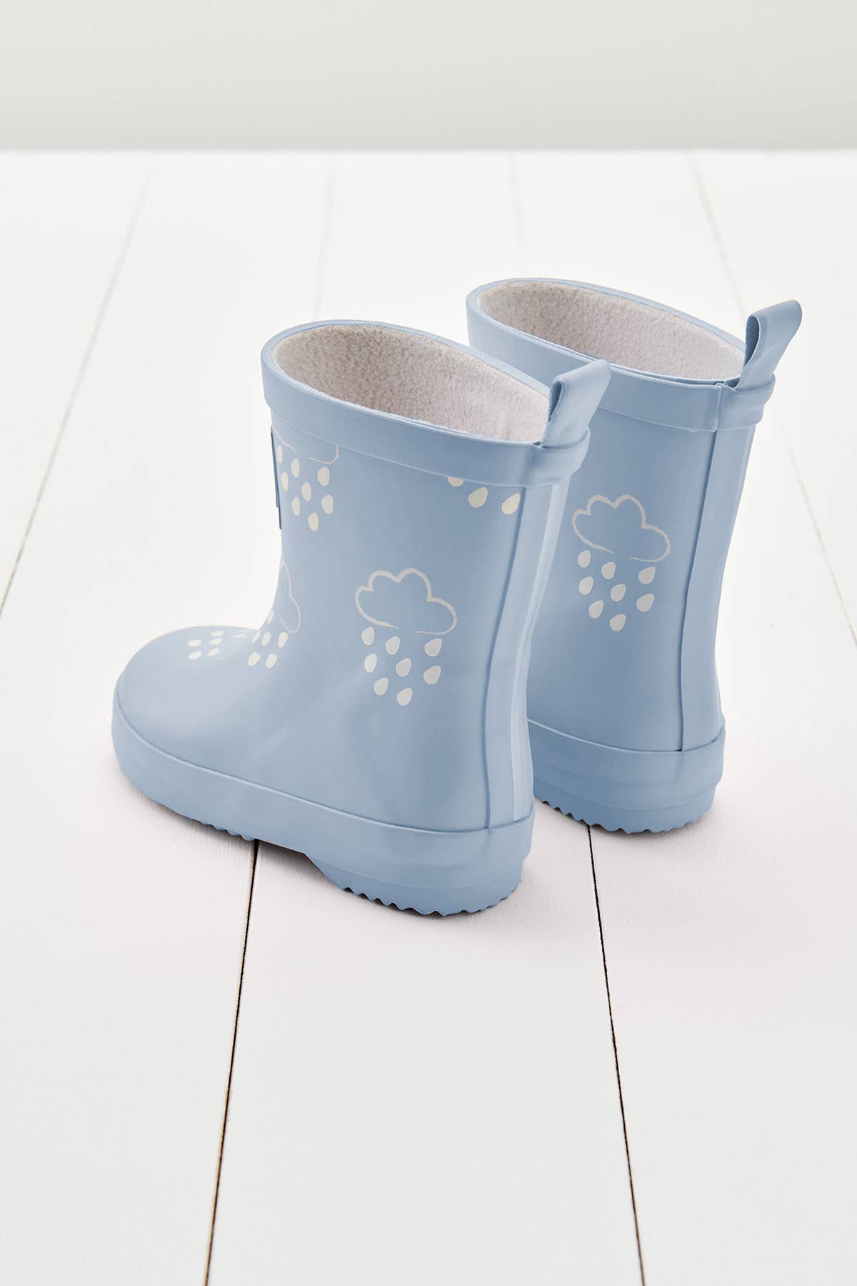 Grass & Air Baby Blue Colour-Revealing Wellies