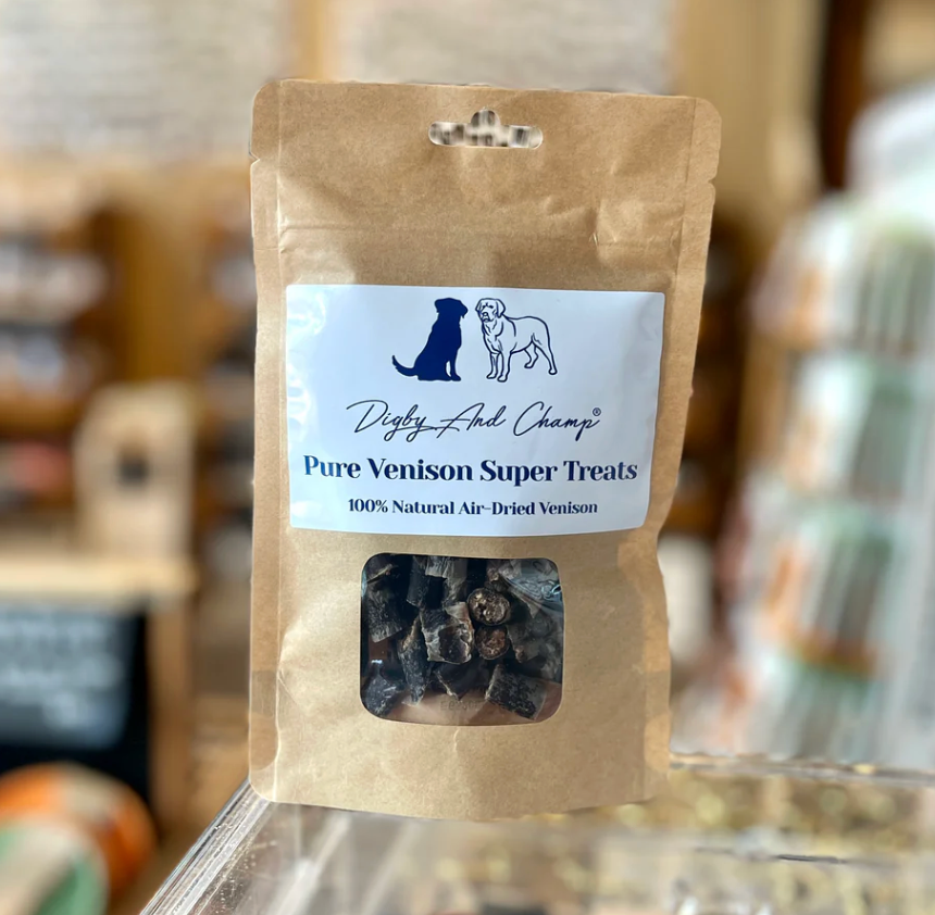 Digby And Champ Pure Venison Super Natural Dog Treats