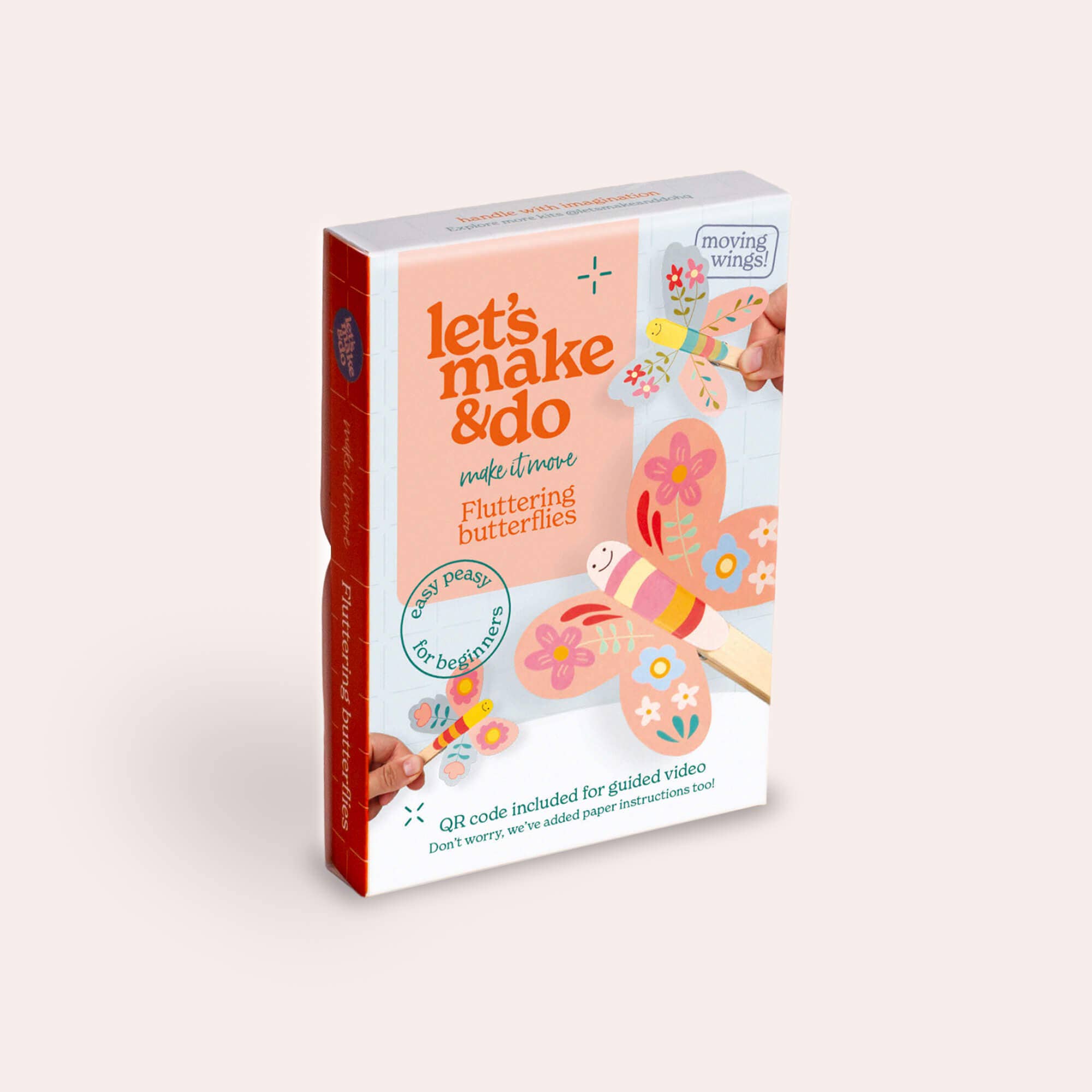 Make It Move - Fluttering Butterflies Craft Kit for Kids