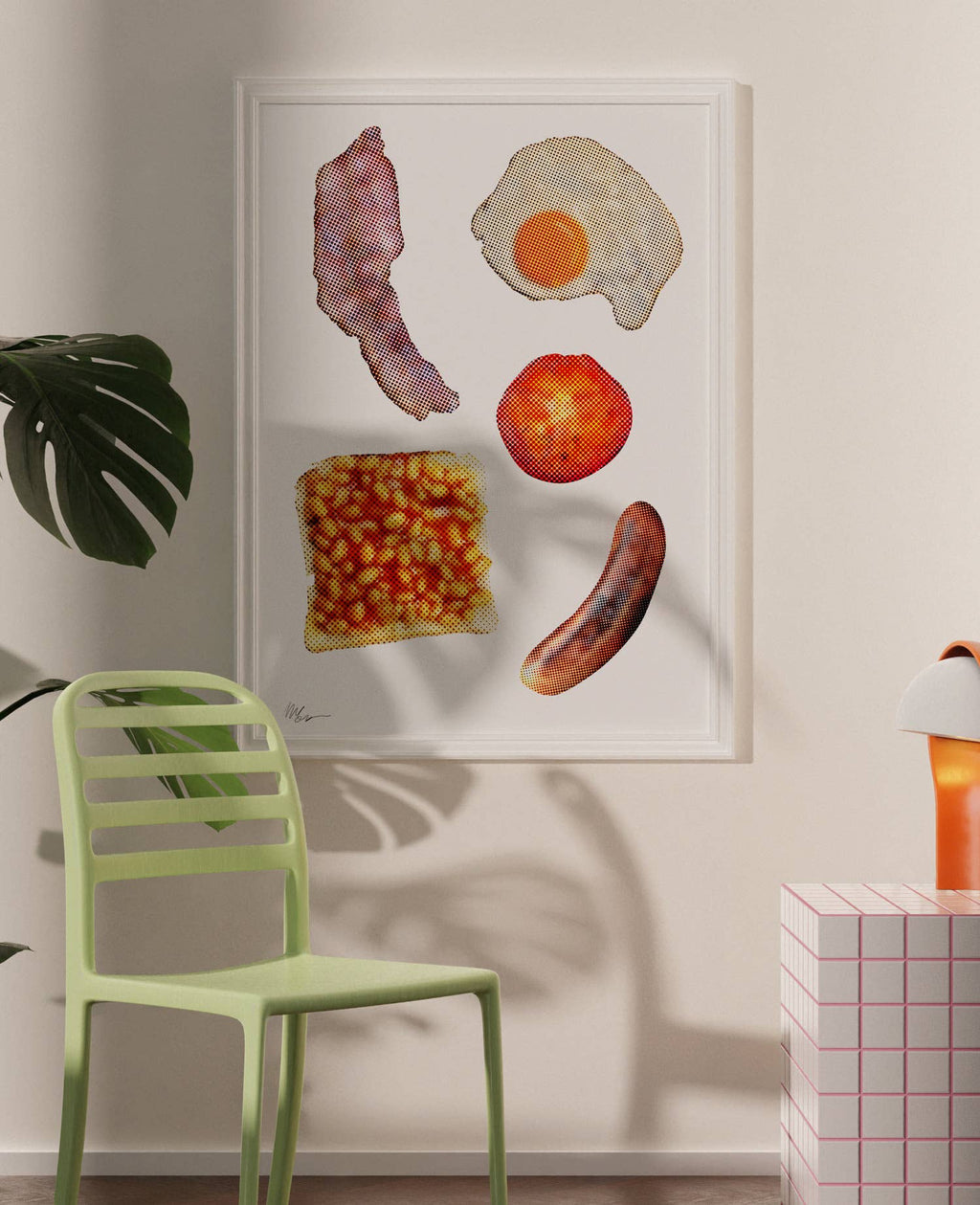 BREAKFAST Art Print - A4 Size