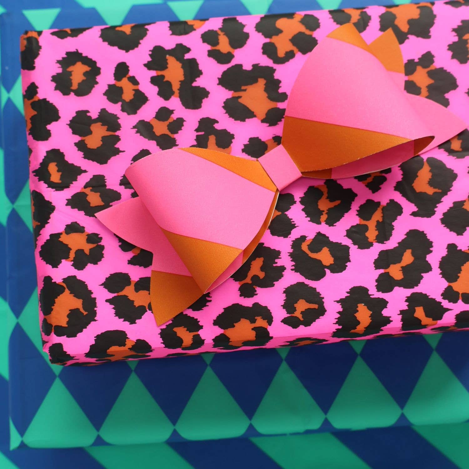 Tissue Paper (Pack of 6) Leopard - Ginger & Pink
