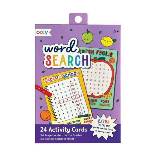 Ooly Activity Cards - Word Search Set of 24