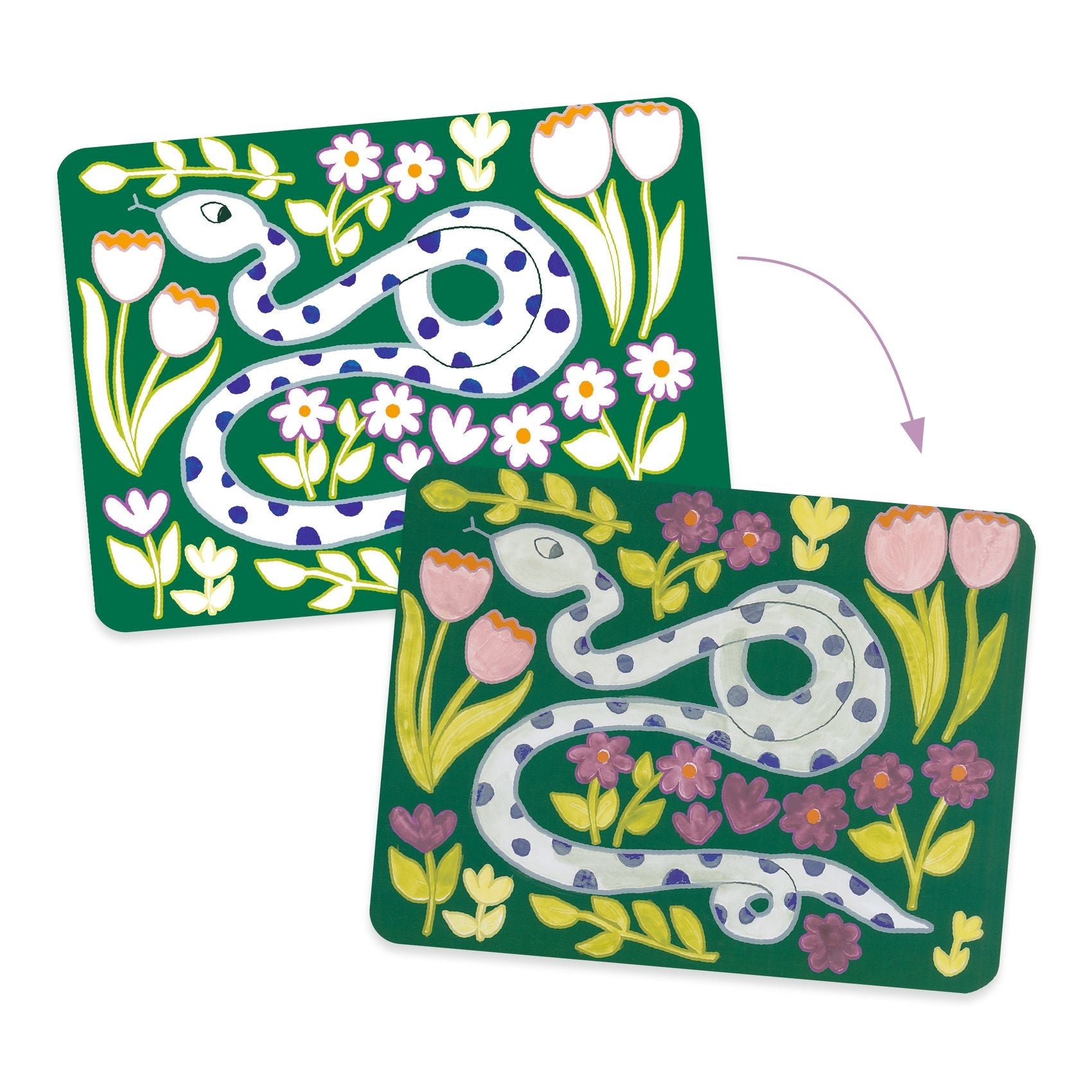 Djeco Painting Craft Set - Wild Ones
