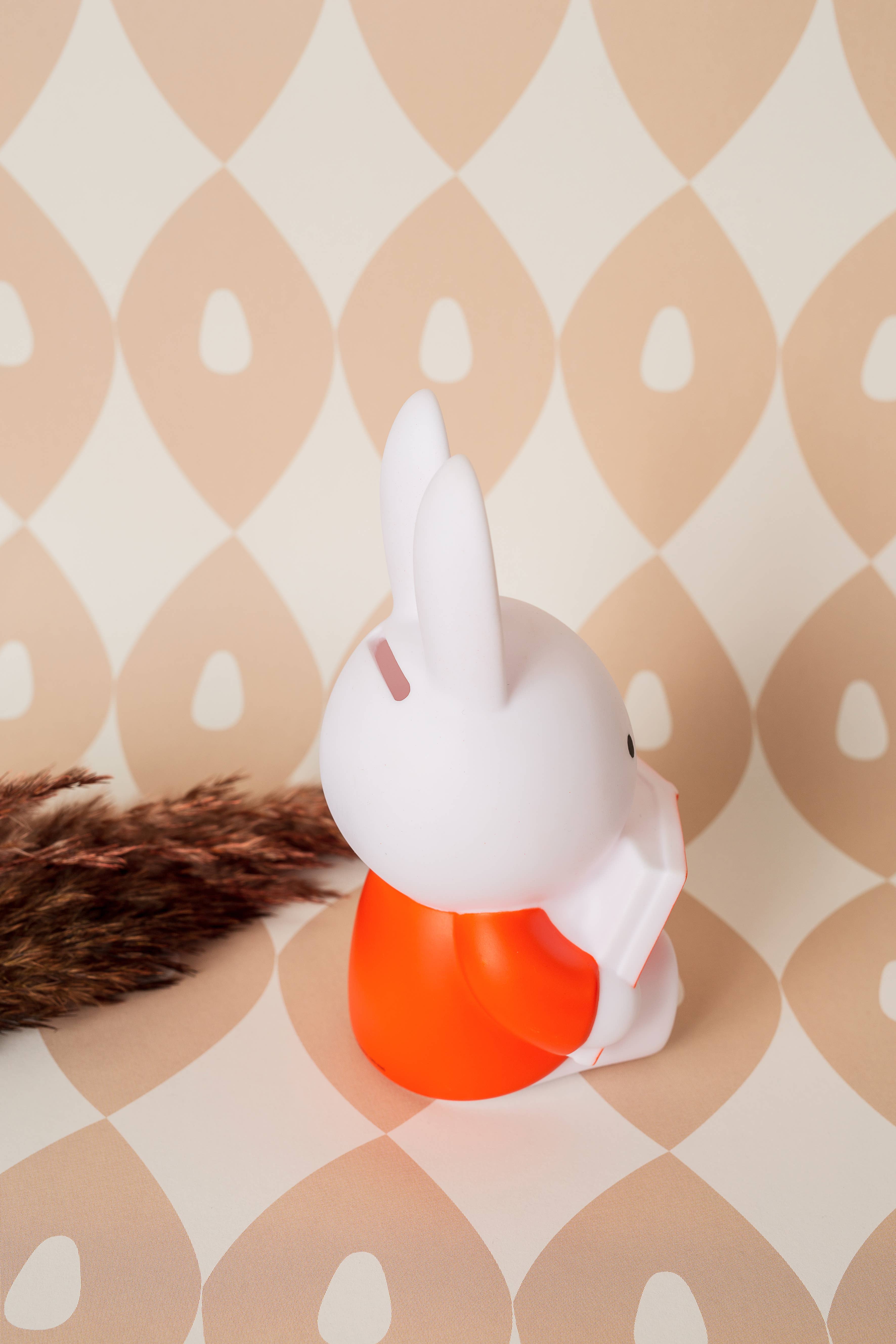 Miffy with Book Money Box - Red - 19cm