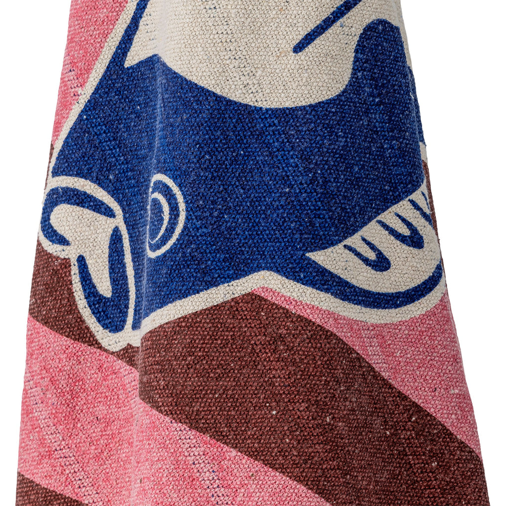Bloomingville Remy Throw, Multi, Recycled Cotton