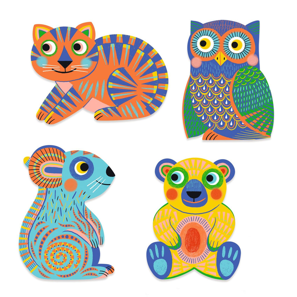 Djeco Magic Water Colouring Boards - Animalo Ma