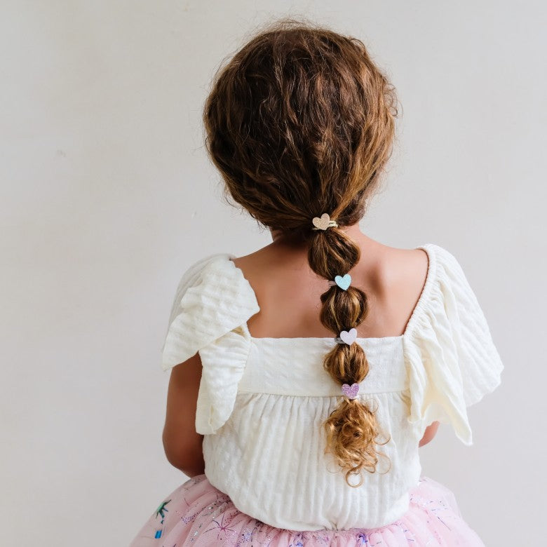 Mimi & Lula Teeny heart mini hair ties