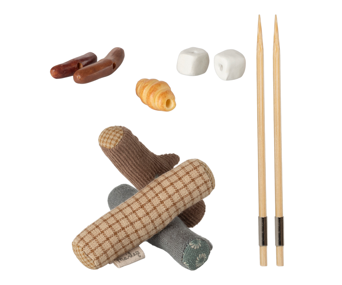 Maileg Bonfire set, Mouse