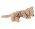 Maileg Sleeping kitten plush, Small - Cream peach