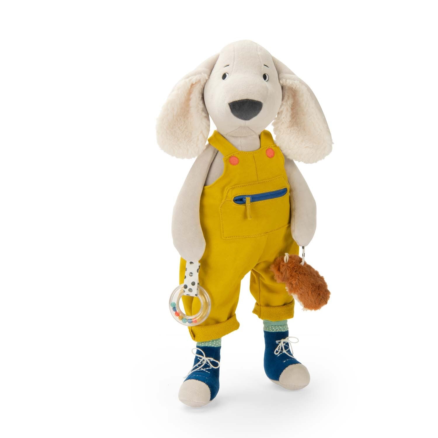Moulin Roty Large activity dog - Puce & Pilou