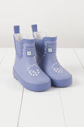 Grass & Air Lavender Short Colour Changing Kids Wellies