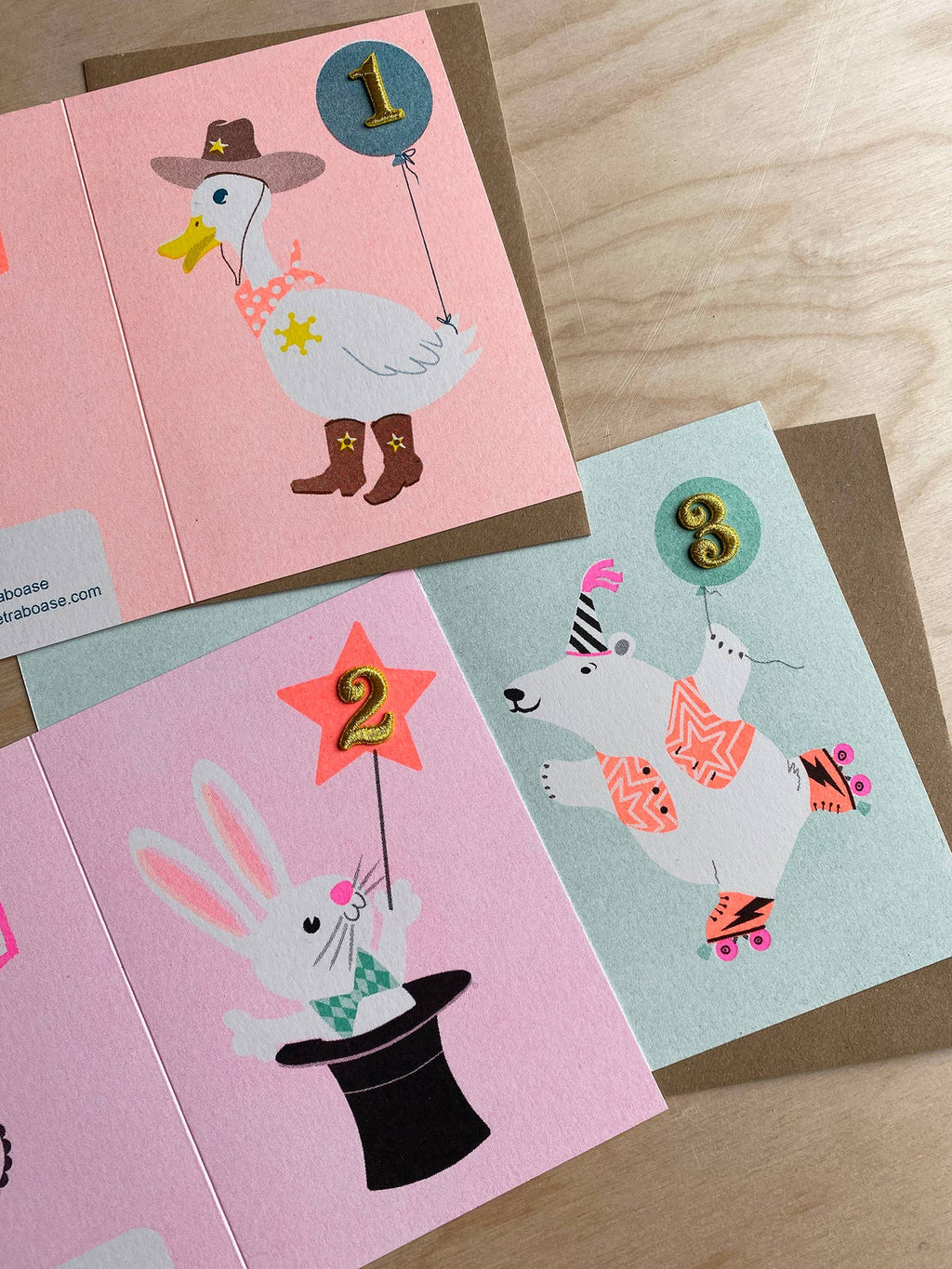 Confetti Pets Card - Duck Age 1