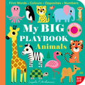 MY BIG PLAYBOOK: ANIMALS (FELT FLAPS) (BOARD)