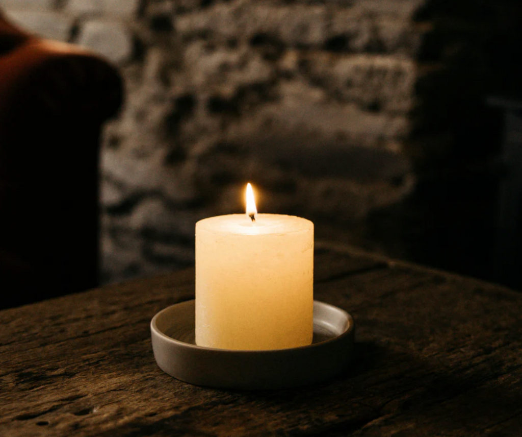 St Eval Pillar Candle Sea Salt
