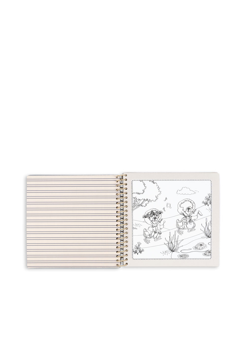 Konges Sløjd Magic Water book - Duckling