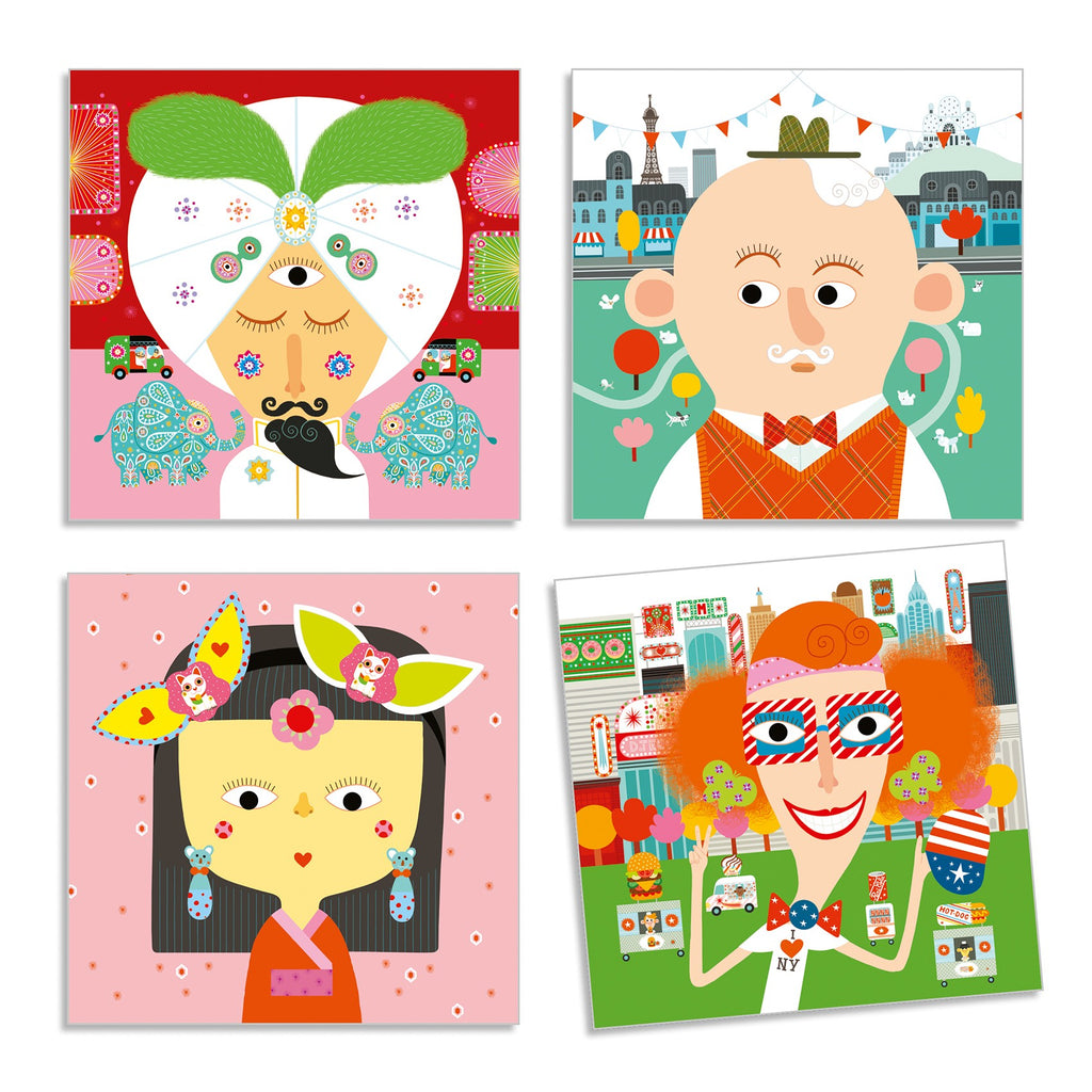 Djeco Stickers Craft Set - All Different