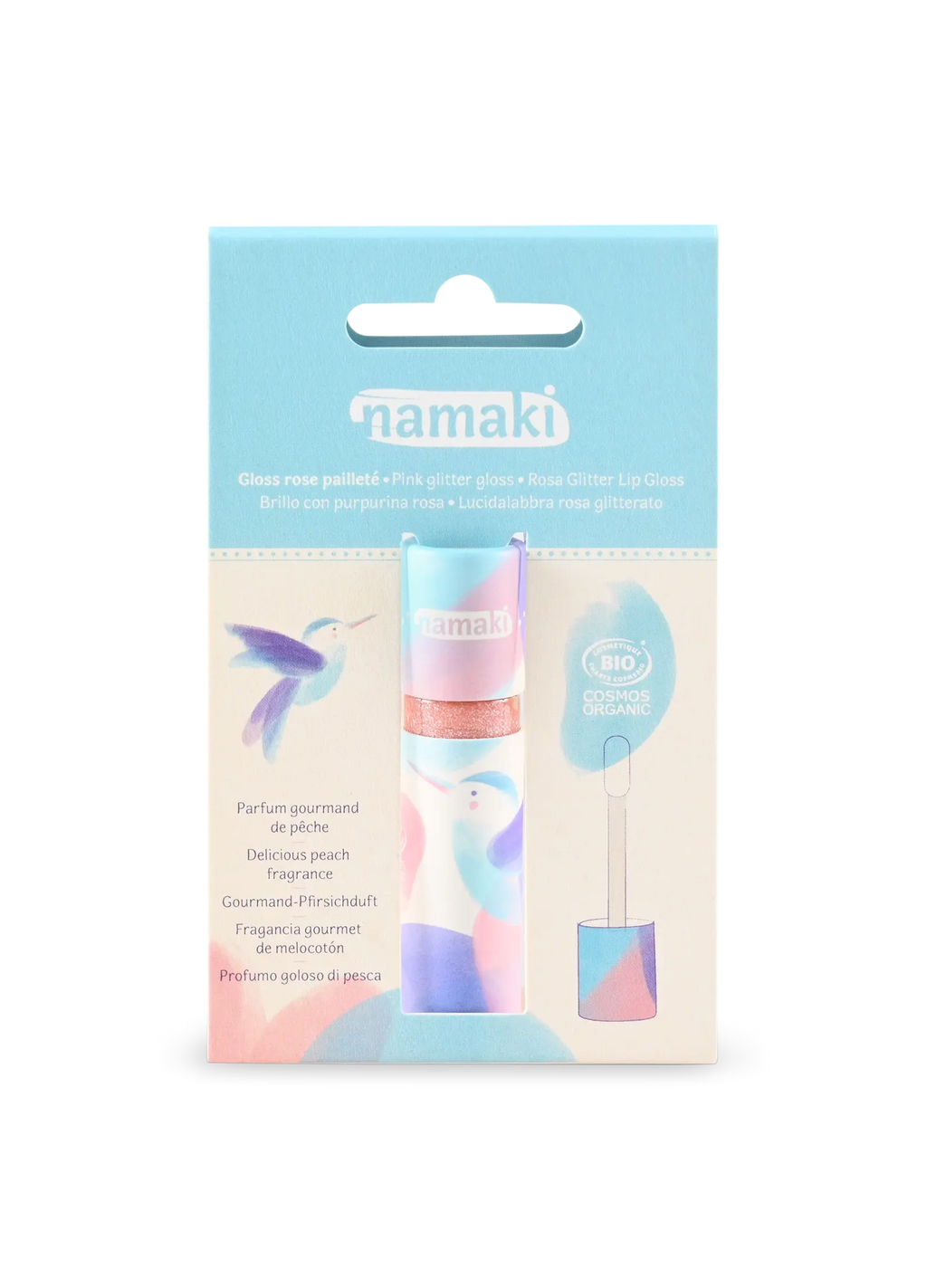 Namaki Lip Gloss - Glitter Pink