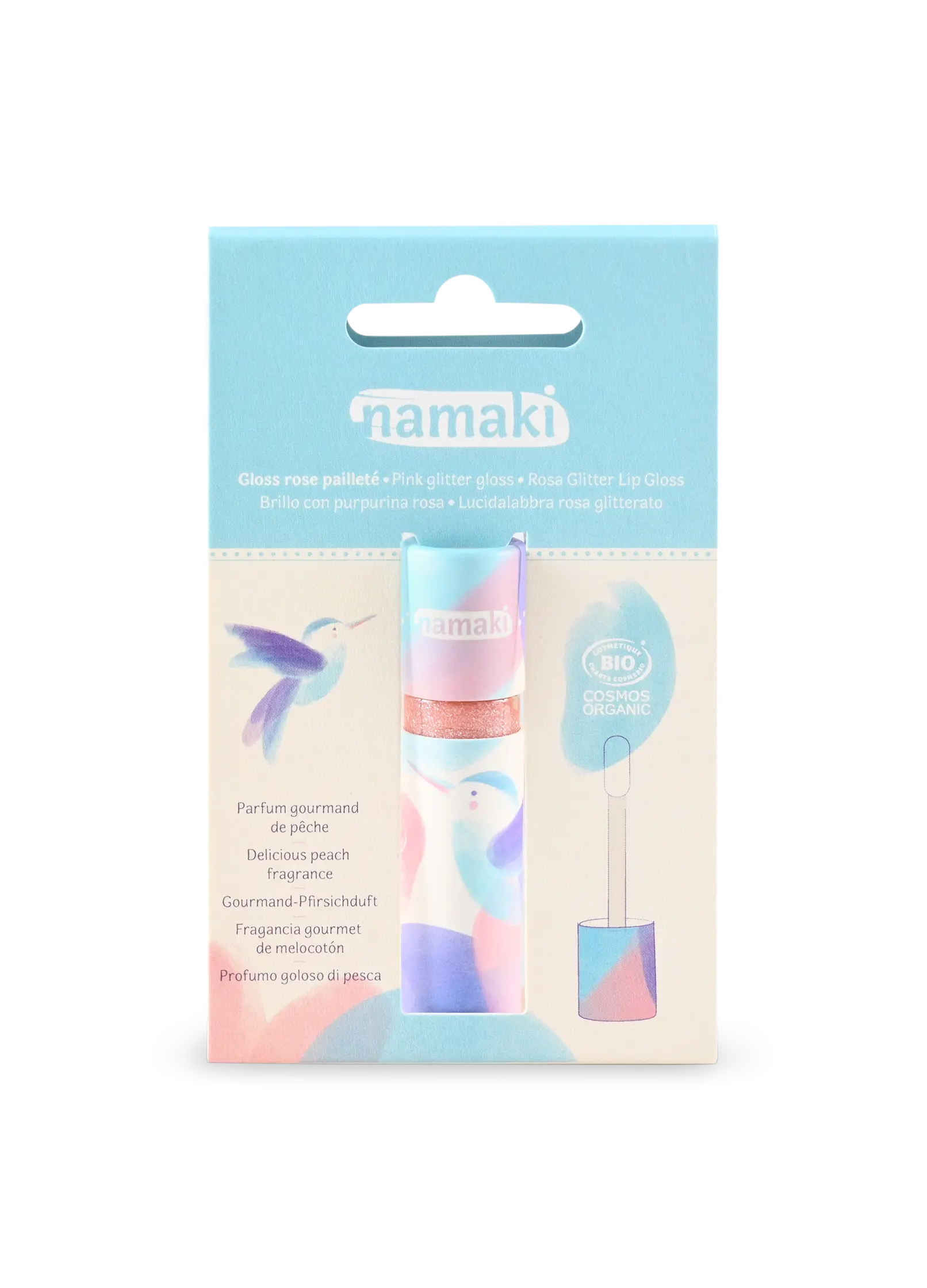 Namaki Lip Gloss - Glitter Pink
