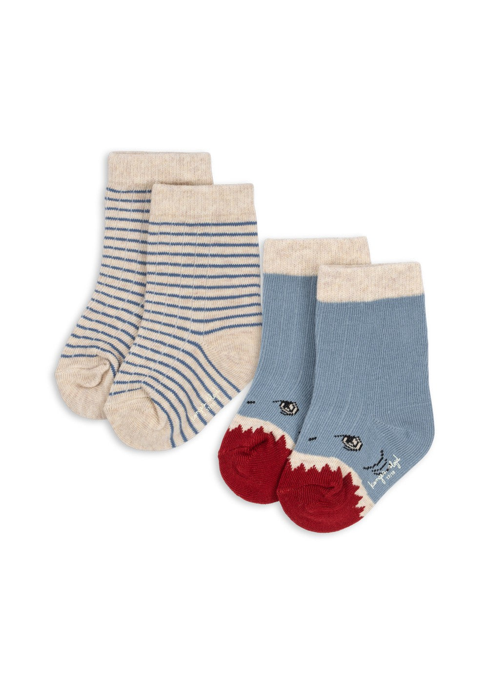 Konges Sløjd 2 Pack Shark Rib Socks