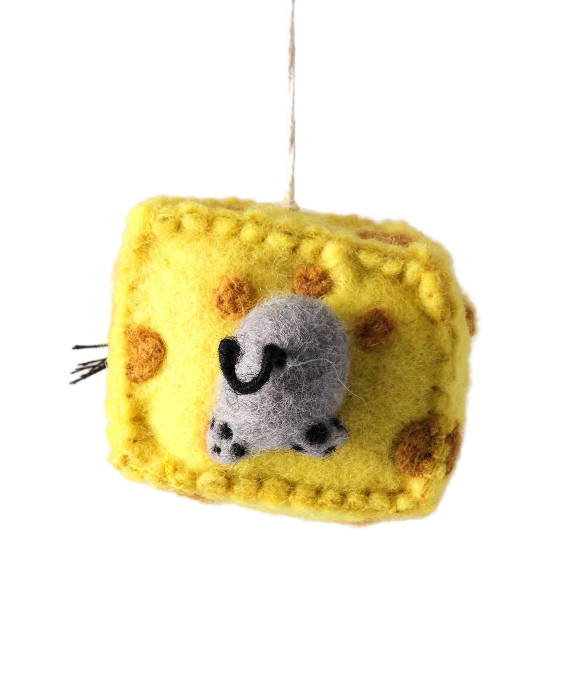 Mouse Hanging Felt Ornament