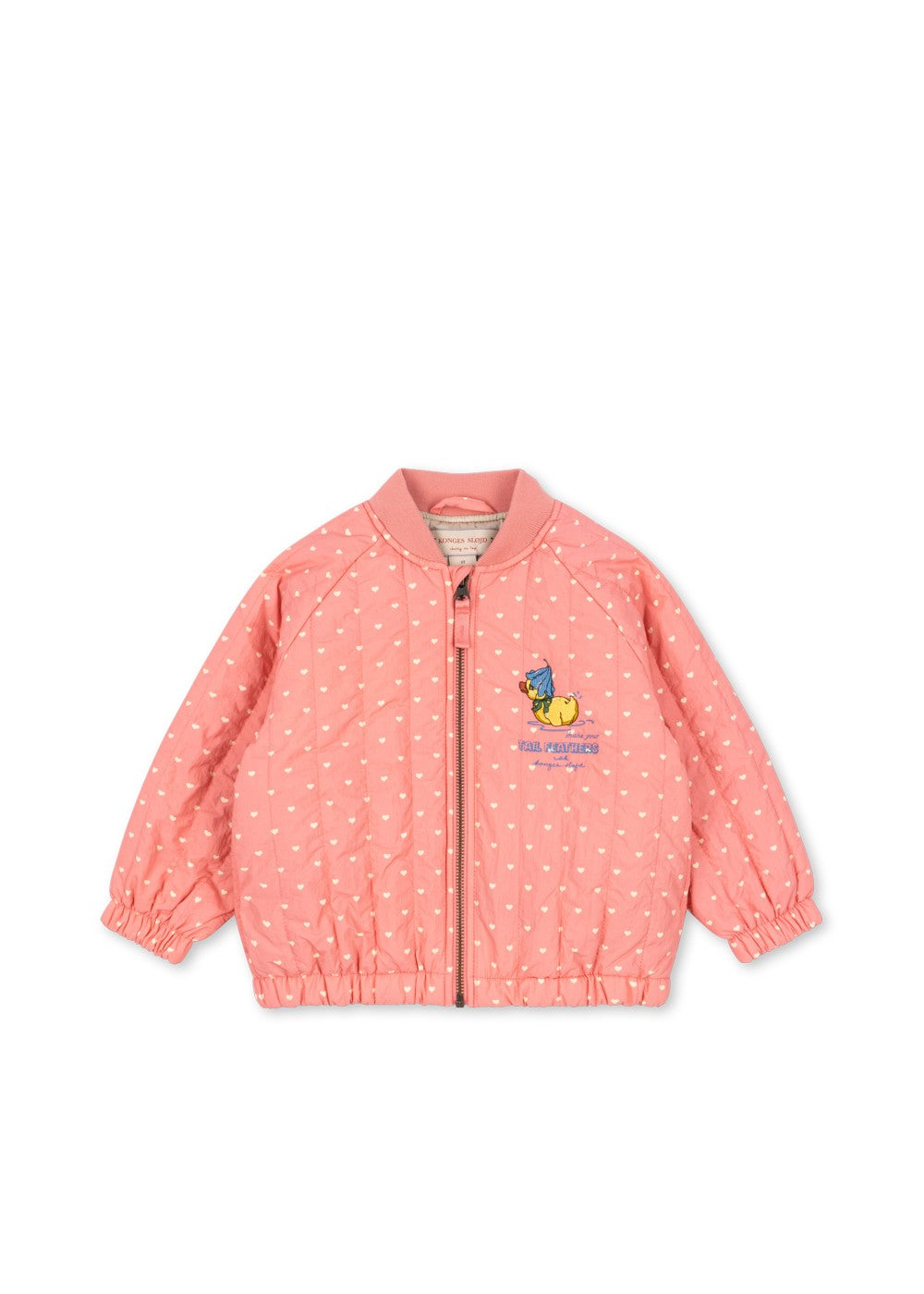 Konges Sløjd Juno Duckling Printed Bomber Jacket - Coeur Feathers