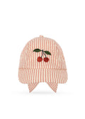 Konges Sløjd Ellie Bow Cap - Amour Stripe