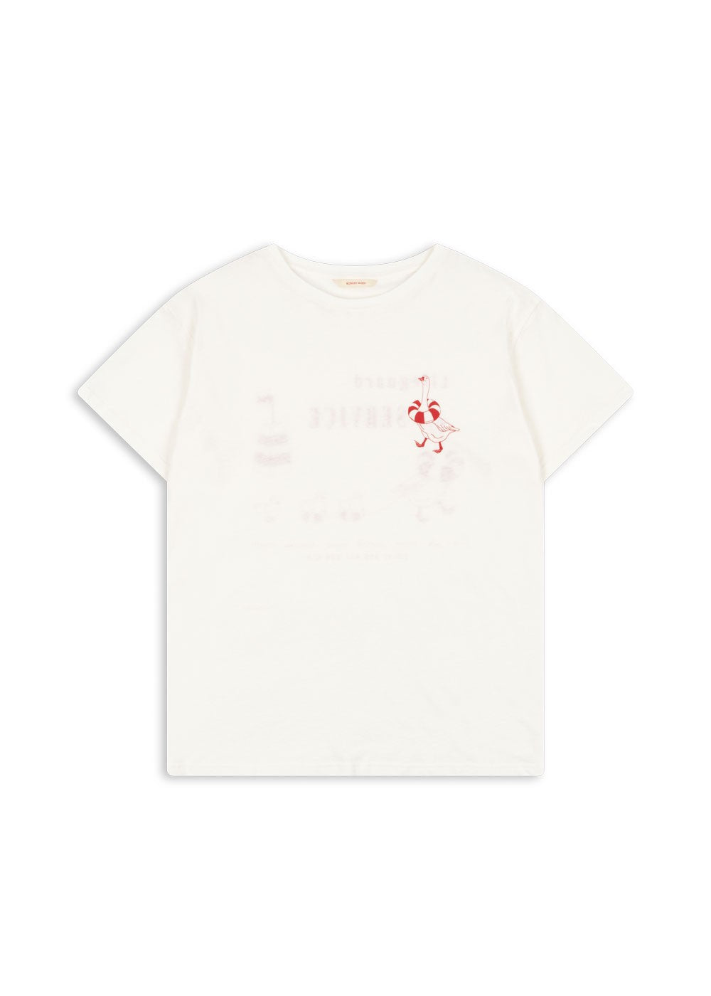 Konges Sløjd Era Mommy Tee - Off White/Lifeguard