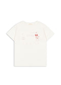 Konges Sløjd Era Mommy Tee - Off White/Lifeguard