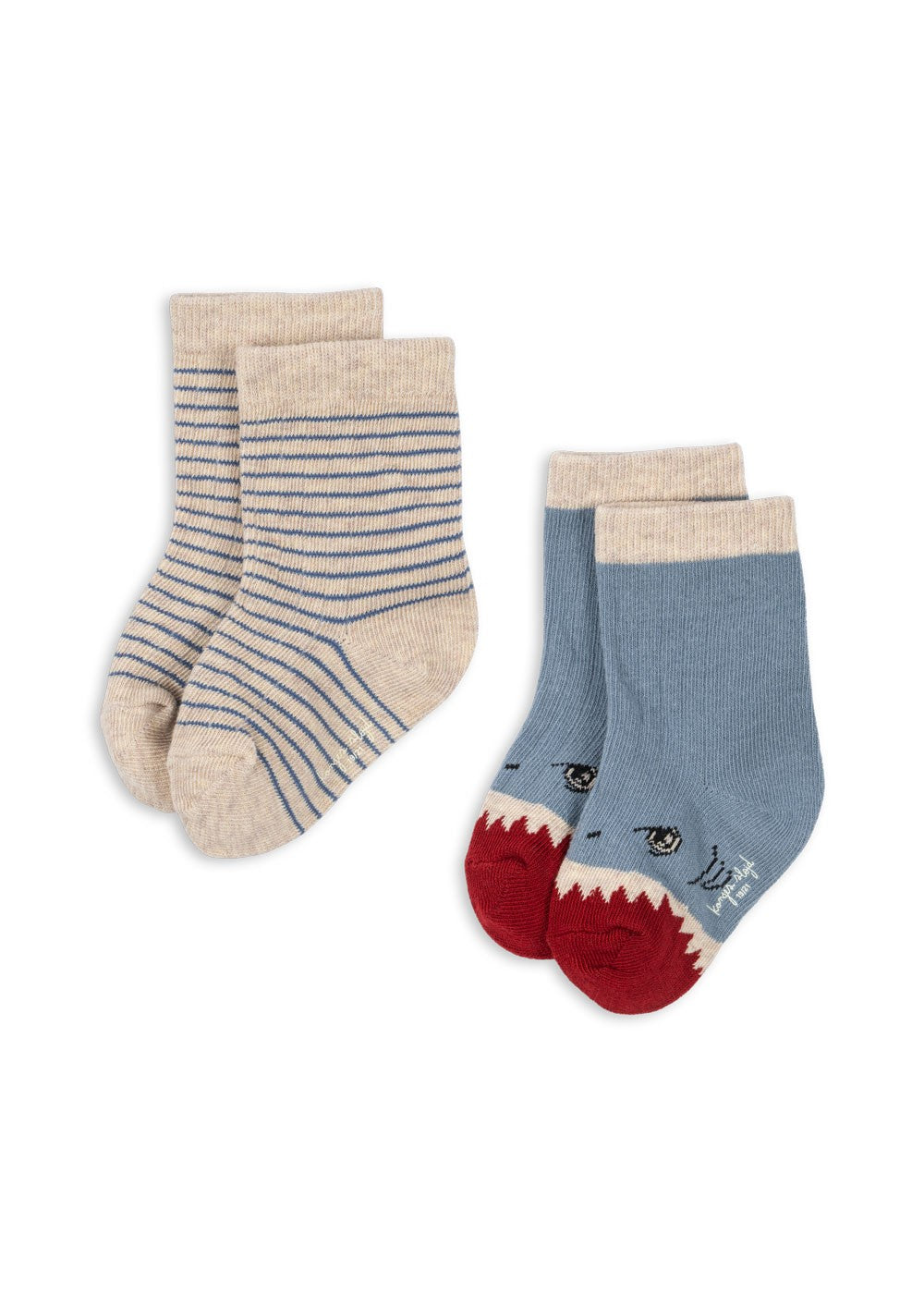 Konges Sløjd 2 Pack Shark Rib Socks