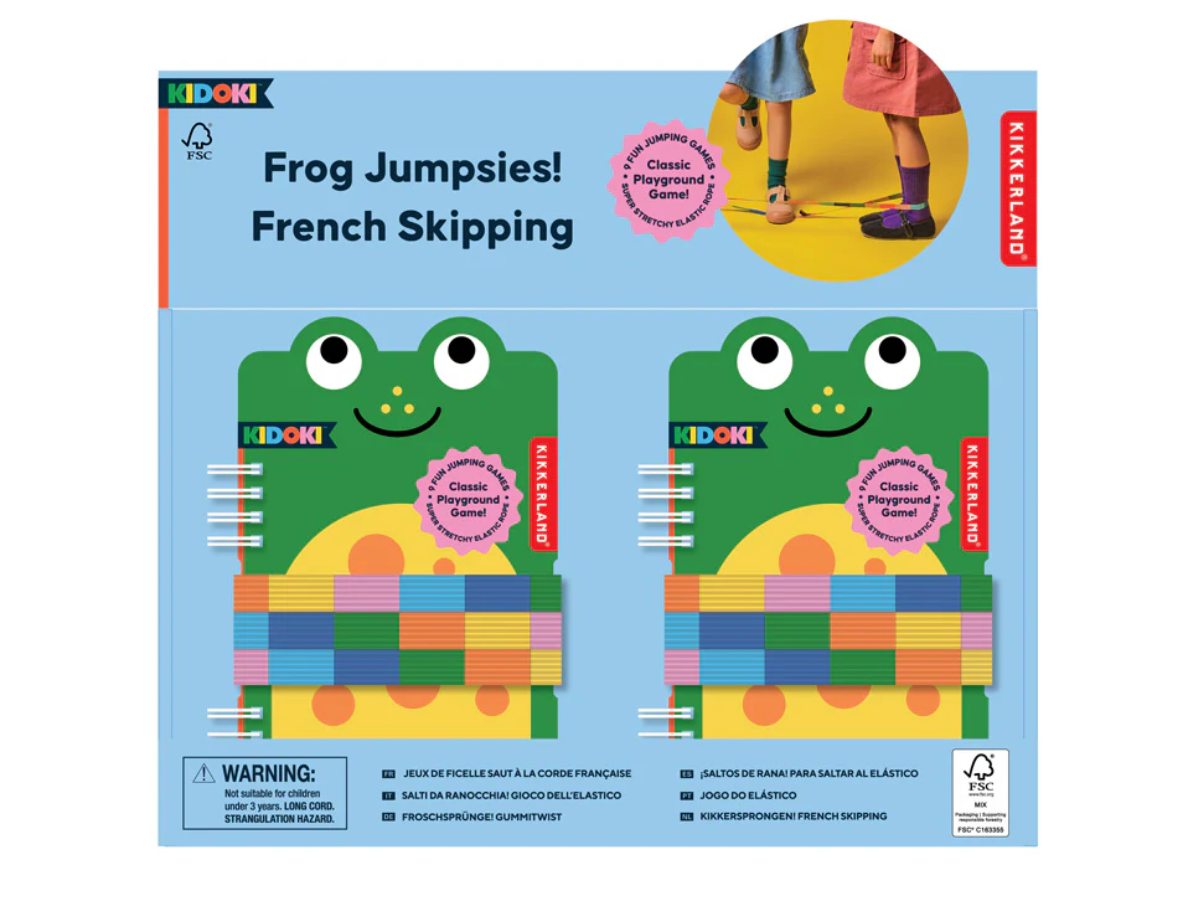 Kidoki Frog Jumpsies French Skipping
